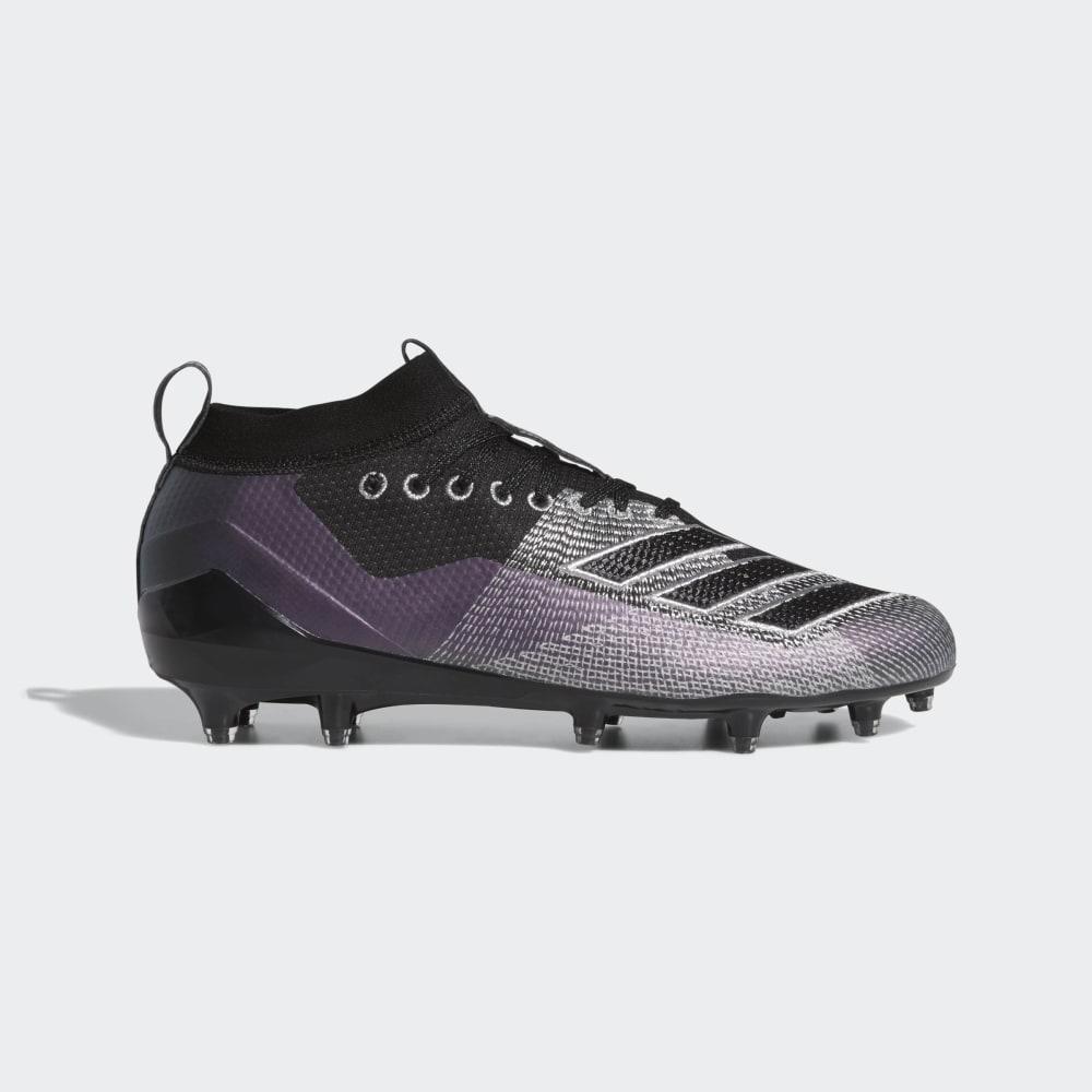 Ghete Fotbal Adidas adizero 8.0 Barbati Romania - Negrii/Metal/Gri BB7704